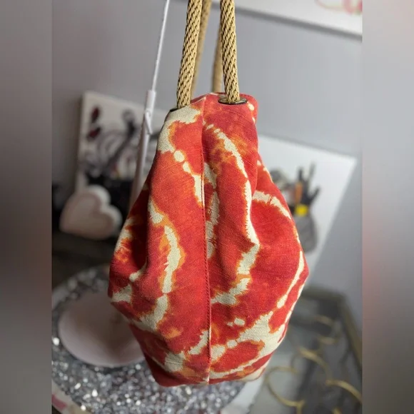 Michael Kors Marina large tie-dye canvas tote EUC - Picture 6 of 13